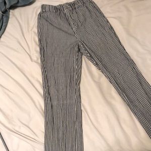 Stripped Brandy Pants